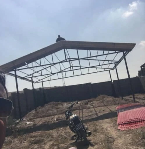 سوله صنعتی فلزی پروژه مرغ ماهان سافکو